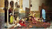 unknow artist, Arab or Arabic people and life. Orientalism oil paintings  379